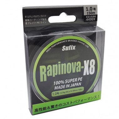 Sufix Rapinova-X8 Lemon Green