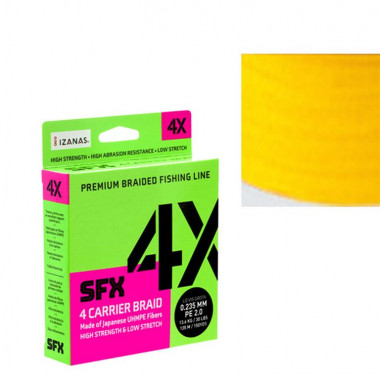 Sufix SFX 4X - Hot Yellow