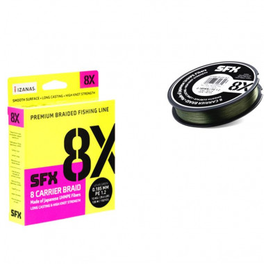 Sufix SFX 8X - Lo-Vis Green 275mt