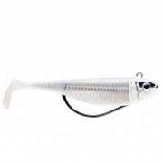 Storm Biscay Coast Shad 9cm - WPRLS - White Pearl Sandeel