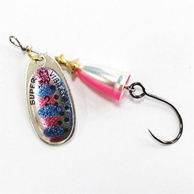 Blue Fox Vibrax Fluorescent Barbless - Color RT