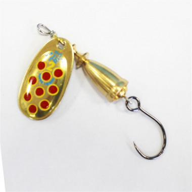 Modelo Blue Fox Vibrax Hot Pepper Barbless (Blister)